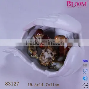 Decoration Porcelain Nativity Scene thumbnail-5