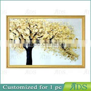 Wholesale Abstract Natural Trees Canvas Oil Painting thumbnail-1