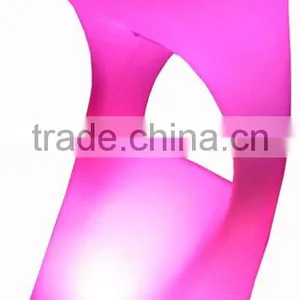 Wholesale Modern Fashion Commerica RGB Full 16 Color Change Plastic Swivel LED Bar Stool With Backrest thumbnail-4
