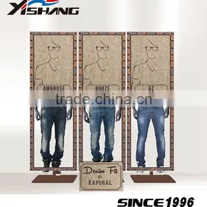 Copper Men Jeans Display Rack for Shopping Mall Furniture thumbnail-1