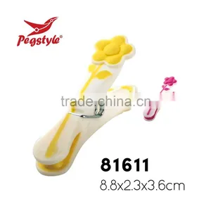Plastic Soft Touch 20 Pcs Clothes Pins Pegs thumbnail-1