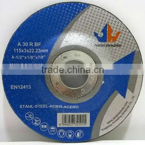 4-1/2" 115x3x22.23mm Deprssed Center Grinding Wheel for Metal thumbnail-5