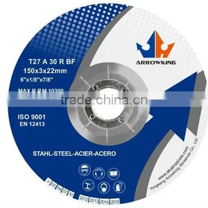 6'' 150x3x22.2mm Grinding Wheel for Metal for Metal thumbnail-1