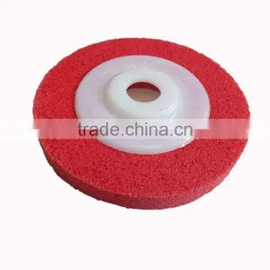 Hot Sale Non Woven Polishing Wheel Polishing Tool for Copper and Aluminum thumbnail-1