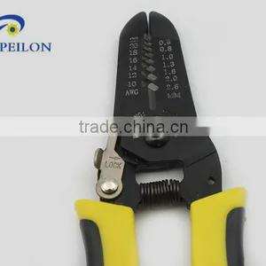 Wire Stripper Carbon Steel 2 Colors Handle Crimping Pliers Multil-Functional Crimping Plier thumbnail-2