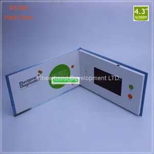 High Quality 4.3″ Video Postcard,video Flyer,video Brochure thumbnail-1