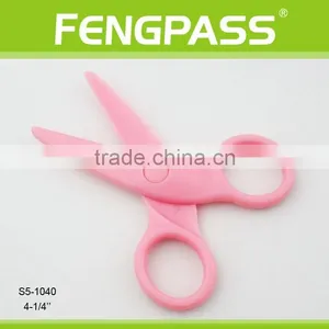 S5-1040 4.25 Inch Plastic Zig Zag Scissors For Kids thumbnail-2