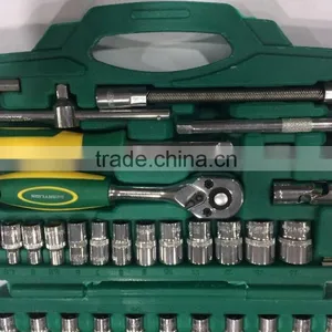 BERRYLION 46pcs Auto Repairing Household Tool Kit Socket Set With High Quality thumbnail-2