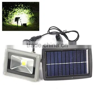 2016 New Hot Sale Outdoor 10W Solar Powered LED Mount Flood Light Home Garden Yard Lawn Spot Lamp thumbnail-1
