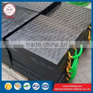 Hot Sale Black/yellow Lorry Crane Outrigger Pad thumbnail-1