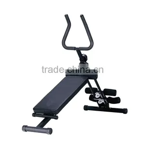 New Vertical Roller Beauty Waist Abdominal Exercise Foldable Machine With Sit up Bench thumbnail-1