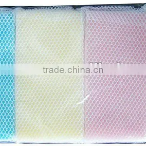 Kitchen Sponge Scouring Pad With Net thumbnail-1