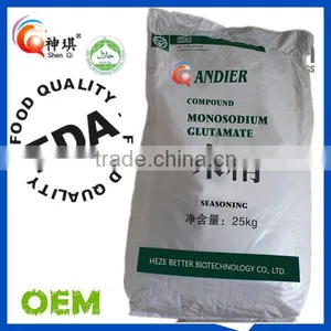 99% Monosodium Glutamate,8~100mesh MSG Price,25kg /bag Gourmet Powder thumbnail-1