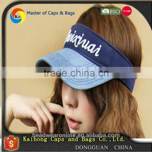 Custom Fashion Sun Visors With 3D Embroidery thumbnail-1
