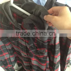 Lady Flannel Hoody Shirts Hoodies for Woman thumbnail-1