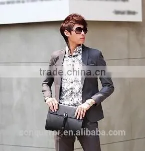 Formal Official Men Slim Fit Suit BSPS0258 thumbnail-2