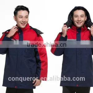 Winter 100% Cotton, Cotton Poly Blended High Quality Worker Uniform, Labor Uniform thumbnail-3