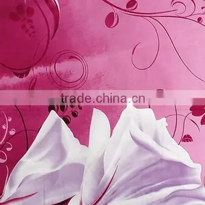 100% Cotton Fabric for Bed Sheet 4 Sets/duvet Cover/fitted Sheet/sheet/pillow thumbnail-4