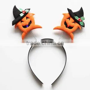 Cartoon Soft Plush Ghost Hairband Cheap Ghost Design Soft Plush Hair Jewelry for 2016 Christmas Promotion Gifts thumbnail-1