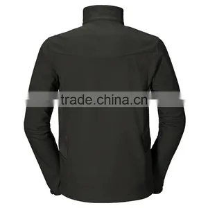 Modern Black Outdoor Camping Men Softshell Windcheater thumbnail-2