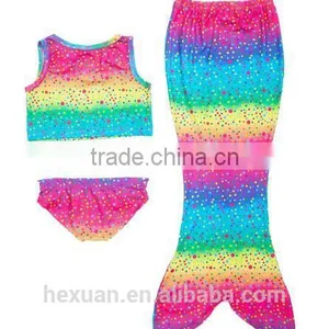 Wholesale Kids Swimwear Mermaid Tail With Monofin Swim thumbnail-4