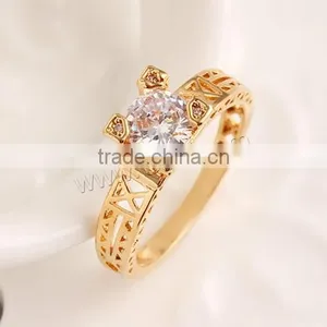New Design Gold Finger Ring Zinc Alloy Finger Ring Latest Gold Finger Ring Designs thumbnail-2