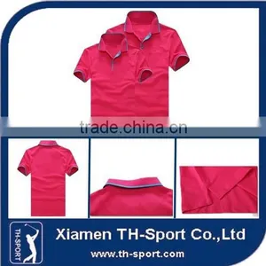 Colorful High Quality Embroidered Golf Shirts thumbnail-1