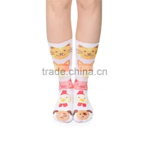 3D Digital Print Animals Sublimated Socks thumbnail-2