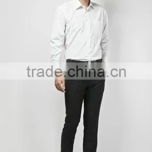2014 Latest Western Style Mens Custom Dress Shirt 100% Cotton thumbnail-1