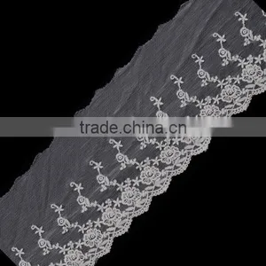 African Organza Wedding Lace thumbnail-1