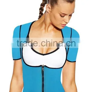 Ultra Sweat Neoprene Sweat Gym Fitness Thermal Full Body Suit Women Fitness Activewear Waist Training Corsets thumbnail-1