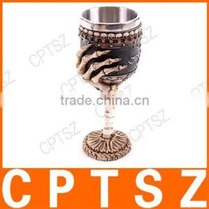 Skeletal Hand Unique Custom Medieval Goblets thumbnail-3