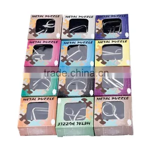 3D Metal Puzzle Set Educational Game Toy thumbnail-4
