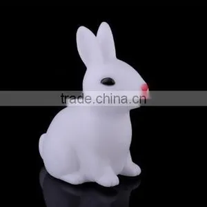 3D Rabbit Night Light Baby Night Light Room Decoration Light thumbnail-2