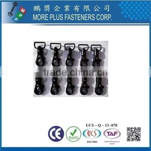 Taiwan Stainless Steel PC N66 Natural Black Nylon Plastic Clip Small Plastic Clips Plastic Swivel Clip thumbnail-2