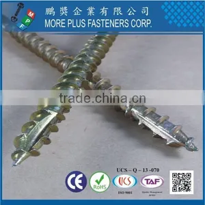 Taiwan Round Washer Head Torx Drive Serration Shank One Thread Notch Type-17 Point ZYCR3+ Timber Screw thumbnail-6