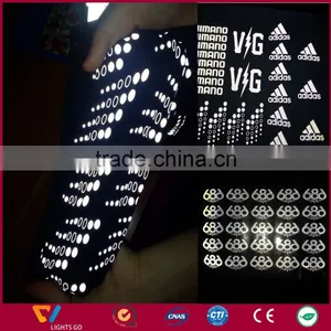 Hix Heat Press Retro Reflective Logo Label for Clothing thumbnail-2