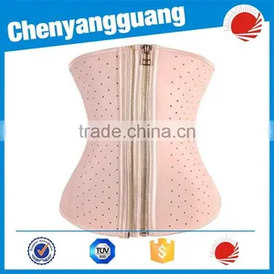 Weight Loss Zipper And Hook Underbust Body Shaper Corset thumbnail-3