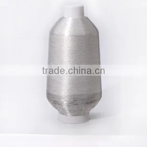 Silver Metallic Knitting Yarn thumbnail-1