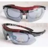 Custom Adjustable Strap UV Sport Sunglass for Men , Prescription Cycling Glasses thumbnail-1