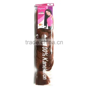2016 Best Selling Wholesale Synthetic Hair Extension High Quality Raw Material Ombre Jumbo Braid Synthetic Hair for Braiding thumbnail-4