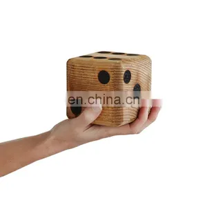 Wholesale Factory Price Outside Wooden Giant Dice Yard Dice Game thumbnail-6