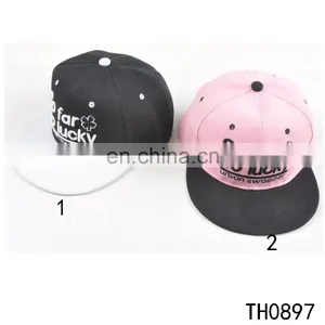 TOROS Pink and Black Blank Letters Polyester Embroidered Baseball Cap thumbnail-1