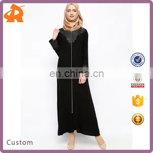 China Factory Custom Muslim Dress,new Design Abaya,wholesale Abaya Islamic Clothing thumbnail-1