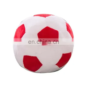Plush Soccer Ball Round Shape Pillow Low MOQ Custom Throw Pillows thumbnail-6