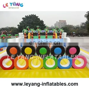 45M 5K Extreme Rush Obstacle Course, Inflatable Obstacle Race for Rentals thumbnail-5