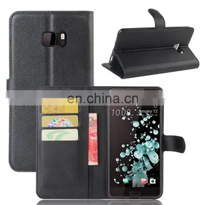 Flip Leather Case for HTC U Ultra, for HTC U Ultra Case With Card Slots thumbnail-1