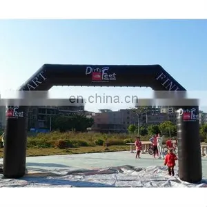 Black Inflatable Promotional Digital Printing Arch/event Arch/advertising Arch/display Arch /inflatable Arch Door thumbnail-1