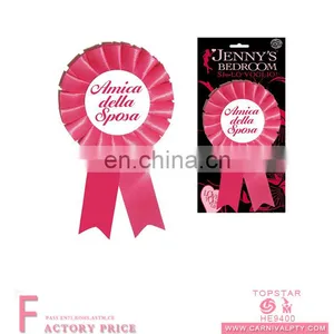 Wholesale Metal Name Badges With Satin Strip Machine Maker Tags Custom Metal Pin Badge thumbnail-1