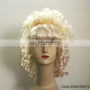 Carnival Barock White Nobal Wigs P-W240 thumbnail-1